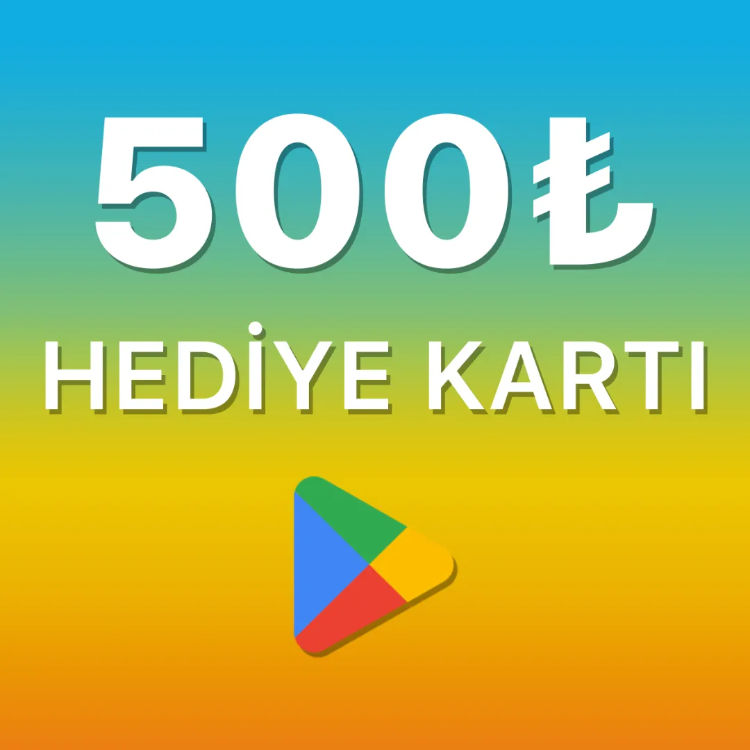 Google Play 500 TL 